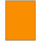 8.5" x 11"  Sheet Label