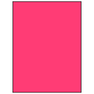 8.5" x 11"  Sheet Label