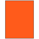 8.5" x 11"  Sheet Label