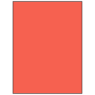 8.5" x 11"  Sheet Label