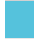 8.5" x 11"  Sheet Label