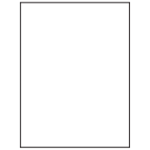 8.5" x 11"  Sheet Label