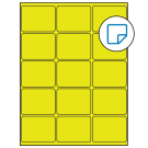 2.6875" x 2"  Sheet Label