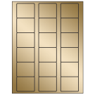 2.125" x 1.75"  Sheet Label