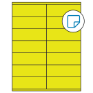 4.25" x 1.5"  Sheet Label
