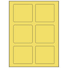 3.25" x 3"  Sheet Label