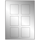 2.5" x 2.75"  Sheet Label