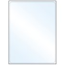 8.25" x 10.75"  Sheet Label
