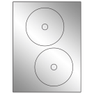 4.65" x 4.65"  Sheet Label