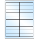 4" x 1"  Sheet Label