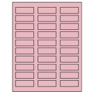 2.25" x 0.75"  Sheet Label