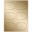 3.372" x 2.5"  Sheet Label