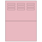 1.96" x 0.46"  Sheet Label