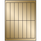 1.125" x 4.875"  Sheet Label