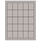 1.5" x 2"  Sheet Label