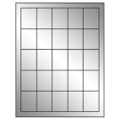 1.5" x 2"  Sheet Label