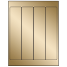 2" x 9"  Sheet Label