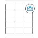 2.5625" x 1.8125"  Sheet Label