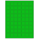 1" x 1"  Sheet Label