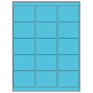 2.6875" x 2"  Sheet Label