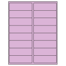 4" x 1.3125"  Sheet Label