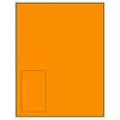 2.375" x 4"  Sheet Label