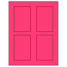 2.875" x 4.312"  Sheet Label
