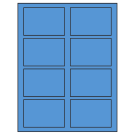 3.5" x 2.375"  Sheet Label