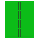 3.5" x 2.375"  Sheet Label