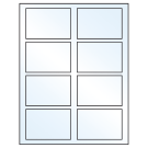 3.5" x 2.375"  Sheet Label