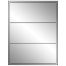 4" x 3.5"  Sheet Label