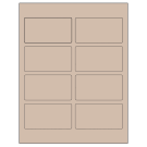 3.75" x 2"  Sheet Label