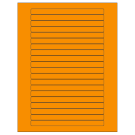 6.25" x 0.5"  Sheet Label