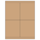 4.25" x 5"  Sheet Label