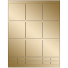 2.75" x 2.75"  Sheet Label