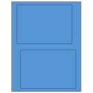 6.78" x 4.75"  Sheet Label