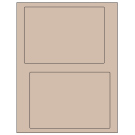 6.78" x 4.75"  Sheet Label