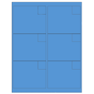 4" x 3.33"  Sheet Label