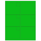 4" x 3.33"  Sheet Label