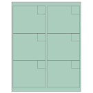 4" x 3.33"  Sheet Label