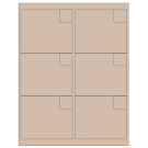 4" x 3.33"  Sheet Label