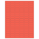 1.25" x 0.5"  Sheet Label