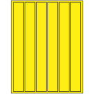 1.18" x 10.6"  Sheet Label
