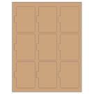 2.5135" x 3.2152"  Sheet Label