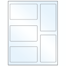 2.7656" x 4.7656"  Sheet Label