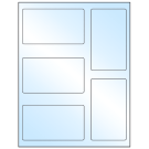 2.7656" x 4.7656"  Sheet Label