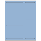 2.7656" x 4.7656"  Sheet Label