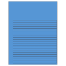 7.625" x 0.375"  Sheet Label
