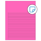 7.625" x 0.375"  Sheet Label