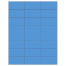 2.83" x 1.375"  Sheet Label